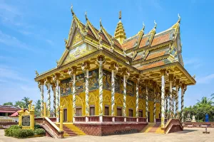 Kan Doeng Pagoda (Wat Kan Doeng), Battambang, Cambodia