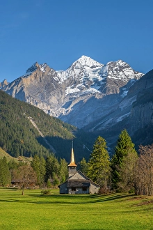 Kandersteg Prints: Kandersteg and Blumlisalp mountain, Berner Oberland, Switzerland