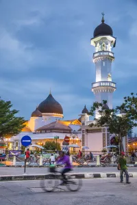 Bicycle Gallery: Kapitan Keling mosque, George Town, Penang Island, Malaysia