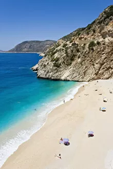 Images Dated 10th July 2008: Kaputas beach near Kas, Mediterranean Coast, Turkey