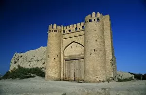 Central Asian Gallery: The Karakul Gate and the remains of the city walls