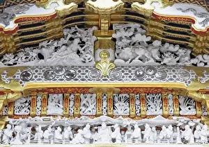 Figurines Prints: Karamon Gate in Toshogu Temple (UNESCO World Heritage Site), Nikko, Tochigi, Japan