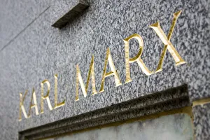Karl Marx grave, Highgate Cemetery, London, England