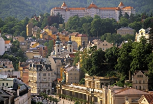 Spa Town Prints: Karlovy Vary (Carlsbad) Spa Town