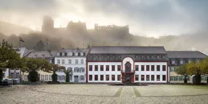 Jan Christopher Becke Prints: Karls square panorama in autumn, Heidelberg, Baden-WAorttemberg, Germany