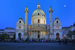 Karlskirche (St. Charless Church), Vienna, Austria