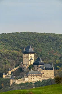 Images Dated 23rd November 2020: Karlstejn Castle, Karlstejn, Beroun District, Central Bohemian Region, Czech Republic