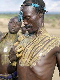 The Karo excel in body art
