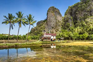 Images Dated 16th August 2018: Karst Mountain landscape, Ramang Ramang, Sulawesi, Indonesia