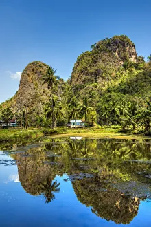 Karst Mountain landscape, Ramang Ramang, Sulawesi, Indonesia