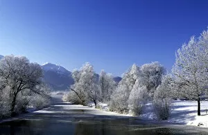 Images Dated 18th March 2011: Karwendelgebirge, Werdenfelser Land, Upper Bavaria, Germany