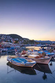 Images Dated 19th November 2019: Kas Harbour, Kas, Turkey