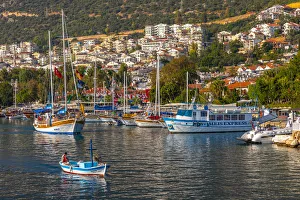 Images Dated 19th November 2019: Kas Harbour, Kas, Turkey