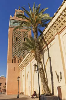 Images Dated 21st December 2016: Kasbah mosque, Marrakech, Morocco
