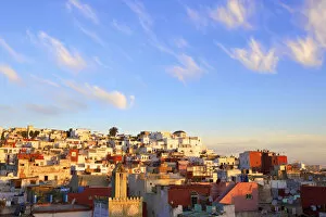 The Kasbah at Sunrise, Tangier, Morocco, North Africa