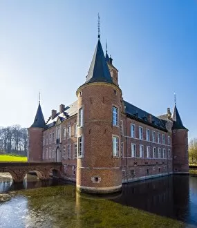 Images Dated 16th February 2016: Kasteel Alden Biesen castle, Bilzen, Limburg, Vlaanderen (Flanders), Belgium
