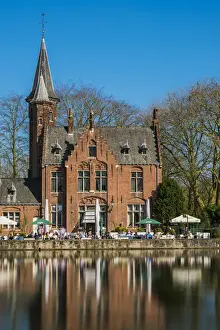 Kasteel Minnewater, Bruges, West Flanders, Belgium