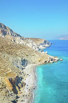 Aegean Prints: Katergo beach, Folegandros Island, Cyclades Islands, Greece