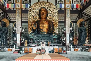 Prayer Prints: Katsuyama, Seidaiji Temple is home to the Echizen Great Buddha and 1