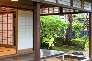 Akita Prints: Kawarada-ke Samurai House on Samurai Residence Street, Kakunodate, Akita, Japan