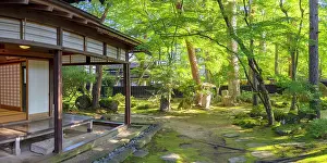 Akita Prints: Kawarada-ke Samurai House on Samurai Residence Street, Kakunodate, Akita, Japan