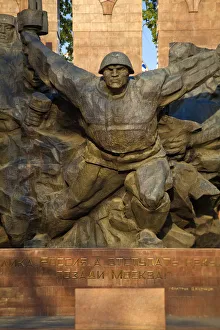 Kazakhstan, Almaty, Panfilov Park, Park of Heroes, Panfilov Heroes war memorial, a
