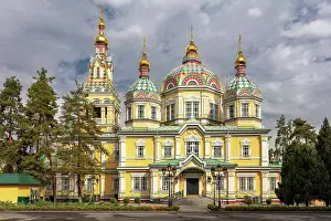 Kazakhstan, Almaty, Zenkov Russian orthodox cathedral