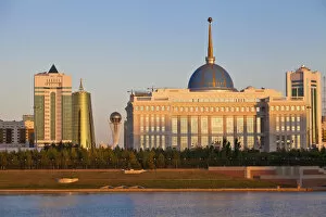 Ak Orda Gallery: Kazakhstan, Astana, Ak Orda Presidential Palace of President Nursultan Nazarbayev