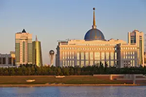 Office Building Prints: Kazakhstan, Astana, Ak Orda Presidential Palace of President Nursultan Nazarbayev