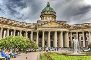 Images Dated 24th March 2016: Kazan Cathedral, Saint Petersburg, Russia