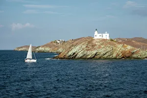 Navigation Prints: Kea Lighthouse, Kea Island, Greece