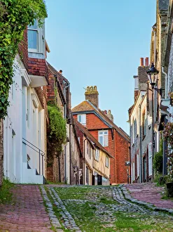 Lewes Prints: Keere Street, Lewes, East Sussex, England, United Kingdom