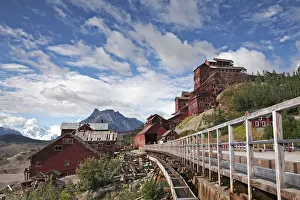 The kennicott mine, Wrangell St. Elias Range, Alaska