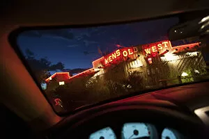 Images Dated 12th August 2021: Kens Old West restaurant. Page, Arizona. USA