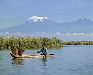Kenyan Collection: Kenya, Taveta, Lake Jipe