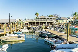 Seaport Prints: Key West Historic Seaport, Key West, Florida Keys, Florida, USA