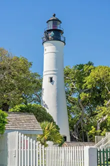 Key West Prints: Key West Lighthouse, Key West, Florida Keys, Florida, USA