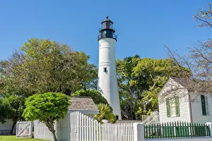 Key West Prints: Key West Lighthouse, Key West, Florida Keys, Florida, USA
