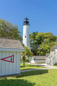 Walking Prints: Key West Lighthouse, Key West, Florida Keys, Florida, USA