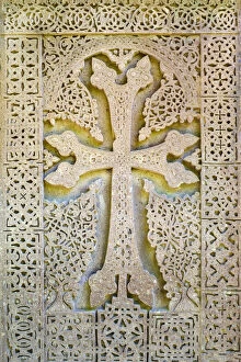 Alaverdi Gallery: Khachar at Sanahin Monastery, UNESCO World Heritage Site, Alaverdi, Lori Province