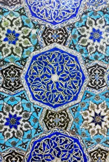 Ceramic Prints: Khajeh Rabi Mausoleum, Mashhad, Khorasan Razavi Province, Iran