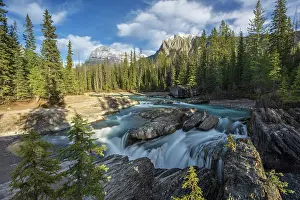October Prints: The Kicking Horse River at Natural Bridge in Yoho National Park