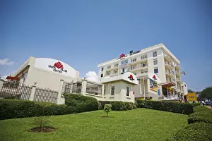 Down Town Prints: Kigali, Rwanda. The Union Trade Centre is the focus for retail in the city