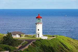 Kilauea lighthouse, Princeville, Kauai, Hawaii, USA