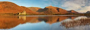 Lochside Prints: Kilchurne Castle Reflecting in Loch Awe, Argyll & Bute, Scotland