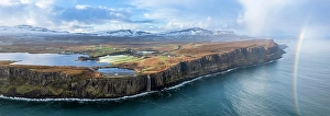 Bleak Prints: Kilt Rock Falls, Trotternish Peninsuala