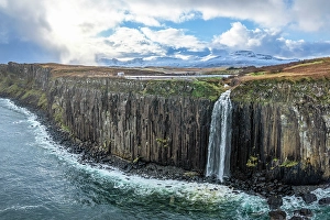 Bleak Prints: Kilt Rock Falls, Trotternish Peninsuala