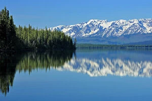 West Collection: Kinaskan Lake and Coast Mountains, near Tatogga on the Stewart-Cassiar Highway, British Columbia
