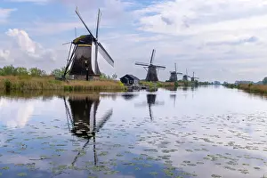Dyke Prints: Kinderdijk windmills, South Holland, Netherlands