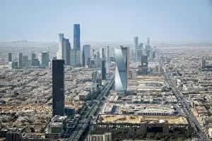 King Abdullah Financial District (KAFD) & Majdoul Tower, Riyadh, Saudi Arabia